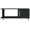 Schwarzer Couchtisch Salomeea 90x50x40cm (Holz)