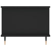 Schwarzer Couchtisch Salomeea 90x50x40cm (Holz)