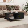 Schwarzer Couchtisch Salomeea 90x50x40cm (Holz)