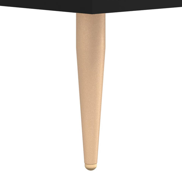 Musta sohvapöytä Hanno 90x50x40cm (puinen)