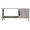 Grauer Couchtisch Rennie 90x50x40cm (Holz)