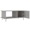 Grauer Couchtisch Rennie 90x50x40cm (Holz)