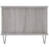 Grauer Couchtisch Rennie 90x50x40cm (Holz)