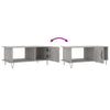 Grauer Couchtisch Rennie 90x50x40cm (Holz)