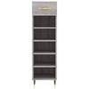 Grauer Schuhschrank Mmioara 30x35x105cm (Holz)