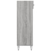 Grauer Schuhschrank Milam 30x35x105cm (Holz)