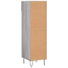 Grauer Schuhschrank Milam 30x35x105cm (Holz)