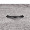 Grauer Schuhschrank Milam 30x35x105cm (Holz)