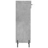 Betongrauer Schuhschrank Estill 30x35x105cm (Holz)