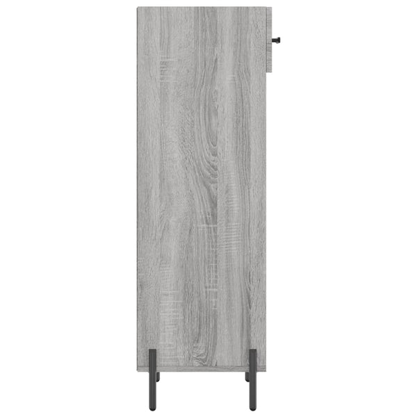 Grauer Schuhschrank Estill 30x35x105cm (Holz)
