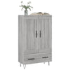 Grauer Schrank Vicentia 69,5x31x115cm (Holz)