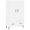 Weißer Schrank Blanaru 69,5x31x115cm (Holz)