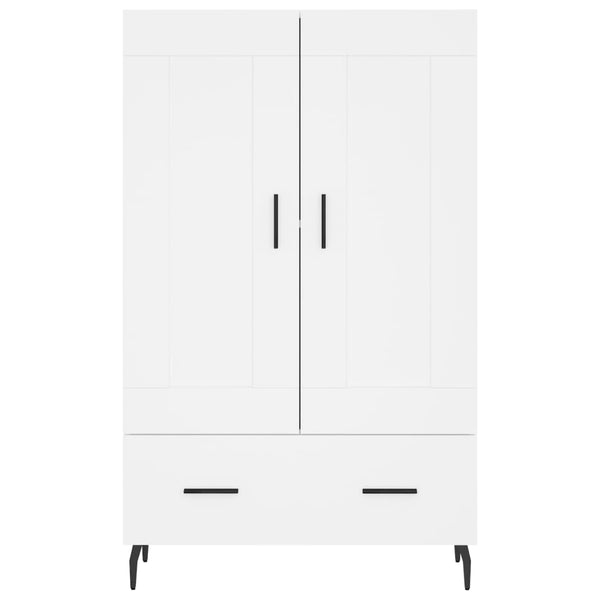 Weißer Schrank Blanaru 69,5x31x115cm (Holz)