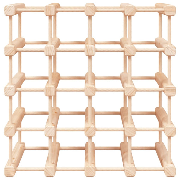 Viinipulloteline Sidney 46,5x23x46,5cm (20 pullolle, mänty)