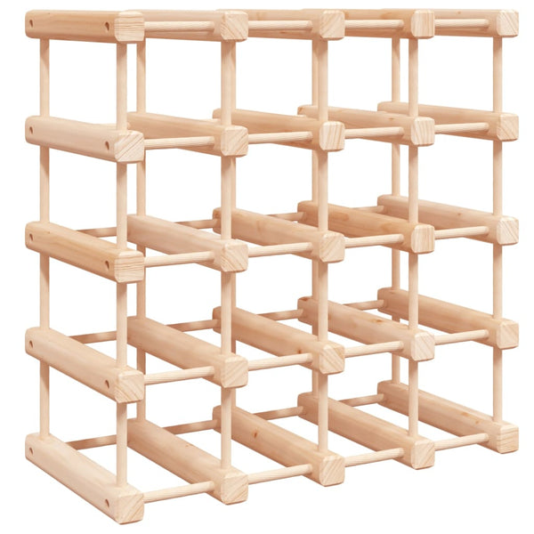 Viinipulloteline Sidney 46,5x23x46,5cm (20 pullolle, mänty)