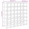 Viinipulloteline Sidney 68,5x23x68,5cm (42 pullolle mänty)