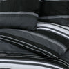 140x200cm Bettbezug-Set Temhur schwarz-weiß (Baumwolle)