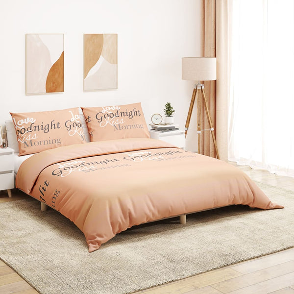 Temhur Bettwäsche-Set 200x200cm pink (Baumwolle)