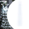 Kaltweiße LED-Lichterkette für den Weihnachtsbaum Shlomith 375 cm