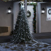 Kaltweiße LED-Lichterkette für den Weihnachtsbaum Shlomith 375 cm