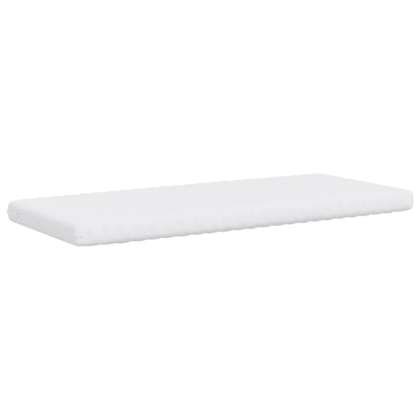 Valkoinen vaahtomuovipatja Verlie 90x190cm (7-aluetta kovuus 20 ild)