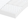 Weiße Schaumstoffmatratzen Verlie 90x190cm (2 Stk. 7 Zonen Härte 20ild)