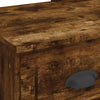Spiegeltisch aus Rauchereiche mit LED-Beleuchtung Crisitna 90x42x132,5cm