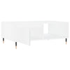 Weißer Couchtisch Claus 90x60x35cm (Holz)