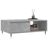Couchtisch Claus 90x60x35cm, Betongrau (Holz)