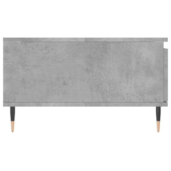 Couchtisch Claus 90x60x35cm, Betongrau (Holz)