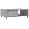 Grauer Couchtisch Claus 90x60x35cm (Holz)