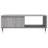 Grauer Couchtisch Claus 90x60x35cm (Holz)