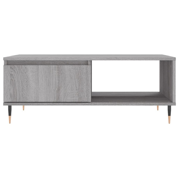 Grauer Couchtisch Claus 90x60x35cm (Holz)