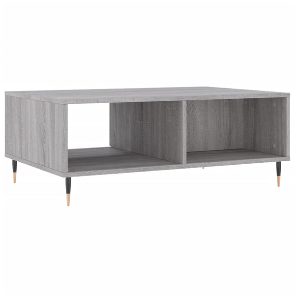 Grauer Couchtisch Claus 90x60x35cm (Holz)