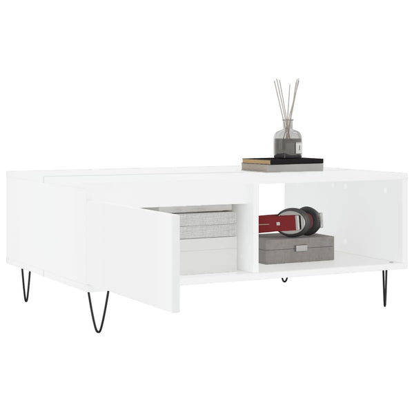 Couchtisch Solution weiß 90x60x35cm (Holz)