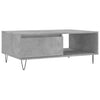 Betongrauer Couchtisch Solution 90x60x35cm (Holz)