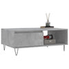 Betongrauer Couchtisch Solution 90x60x35cm (Holz)