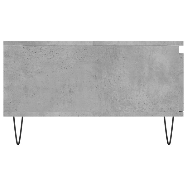 Betongrauer Couchtisch Solution 90x60x35cm (Holz)