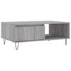 Grauer Couchtisch Solution 90x60x35cm (Holz)