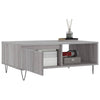 Grauer Couchtisch Solution 90x60x35cm (Holz)