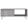 Grauer Couchtisch Solution 90x60x35cm (Holz)