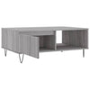 Grauer Couchtisch Solution 90x60x35cm (Holz)