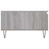 Grauer Couchtisch Solution 90x60x35cm (Holz)