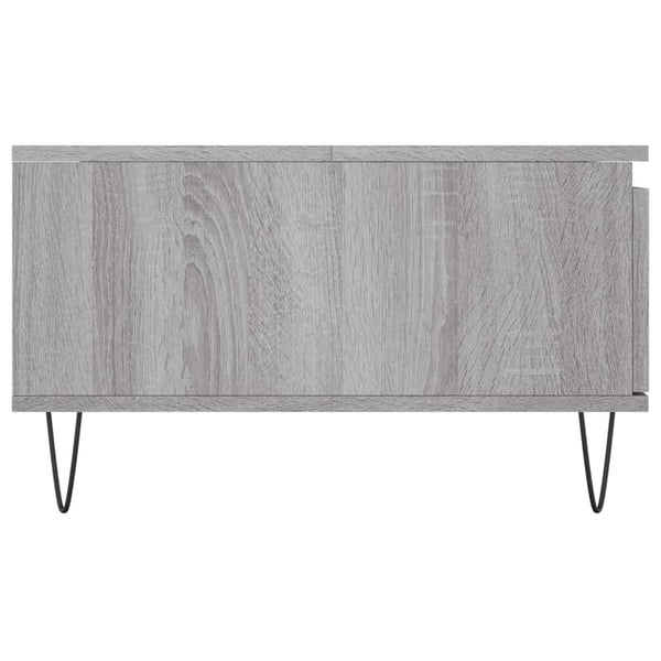 Grauer Couchtisch Solution 90x60x35cm (Holz)