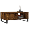 Couchtisch Shanequa aus geräucherter Eiche 90x60x35cm (Holz)