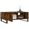 Couchtisch Shanequa aus geräucherter Eiche 90x60x35cm (Holz)