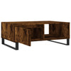 Couchtisch Shanequa aus geräucherter Eiche 90x60x35cm (Holz)