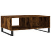 Couchtisch Shanequa aus geräucherter Eiche 90x60x35cm (Holz)