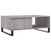Grauer Couchtisch Shanequa 90x60x35cm (Holz)