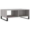 Grauer Couchtisch Shanequa 90x60x35cm (Holz)